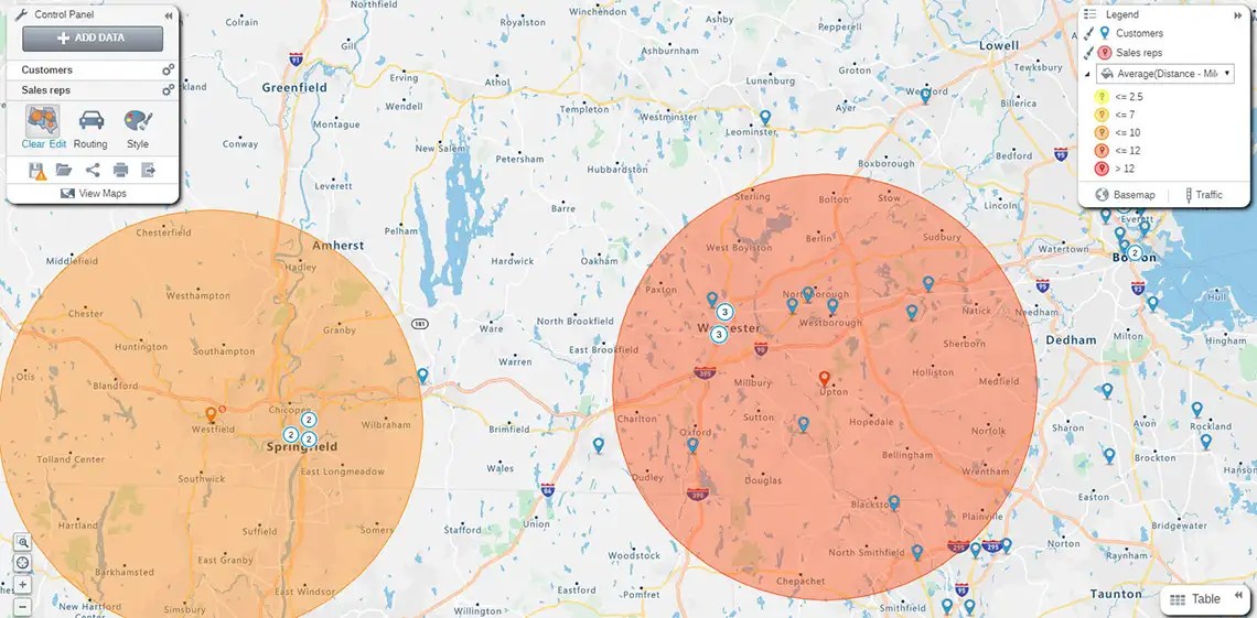 How To Draw A Radius Map Steps And Helpful Tips ESpatial 20 Radius Map.webp