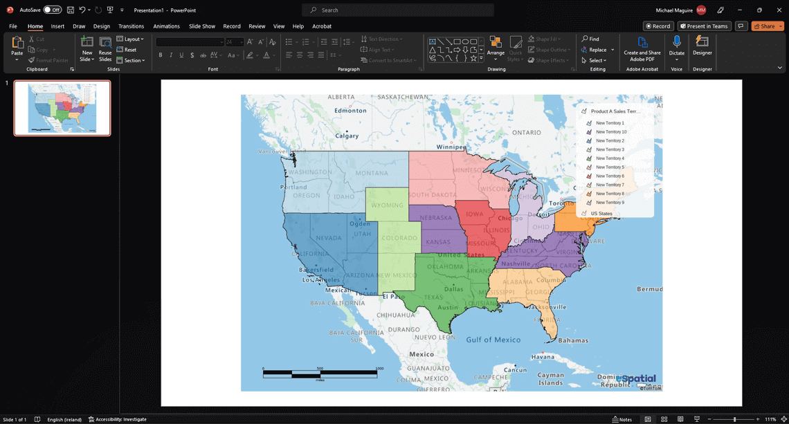 How to create a map for PowerPoint eSpatial (2023)