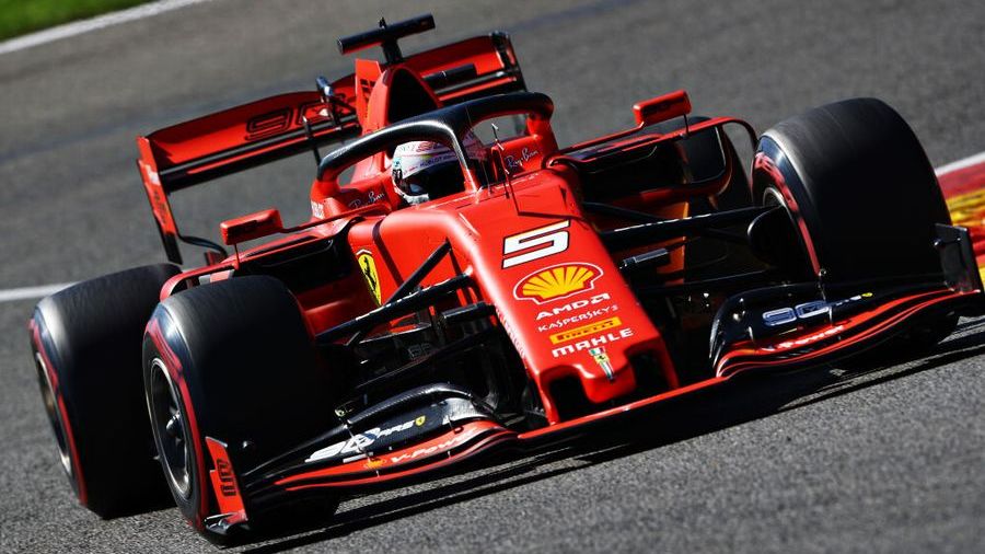 Vettel And Leclerc Begin 1 2 Belgian Gp F1 News Espn F1
