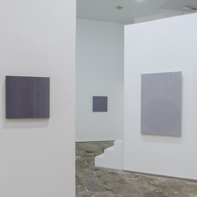 Gianfranco Zappettini. Opere recenti, veduta della mostra, Menhir Arte Contemporanea, La Spezia