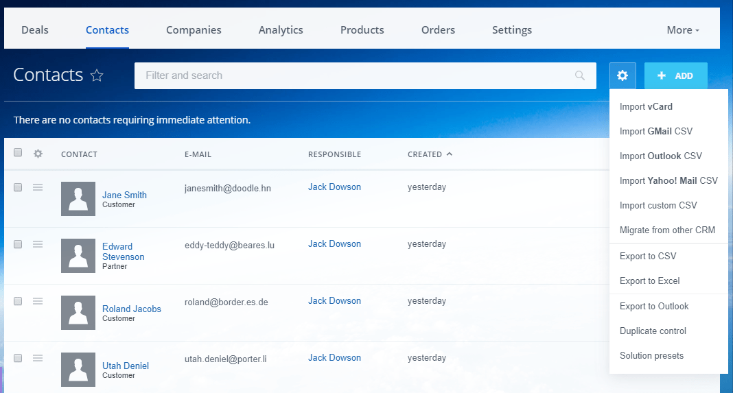 Free trial contact lenses for astigmatism . How To Export Contacts From Bitrix24 And Import Them Into Espocrm