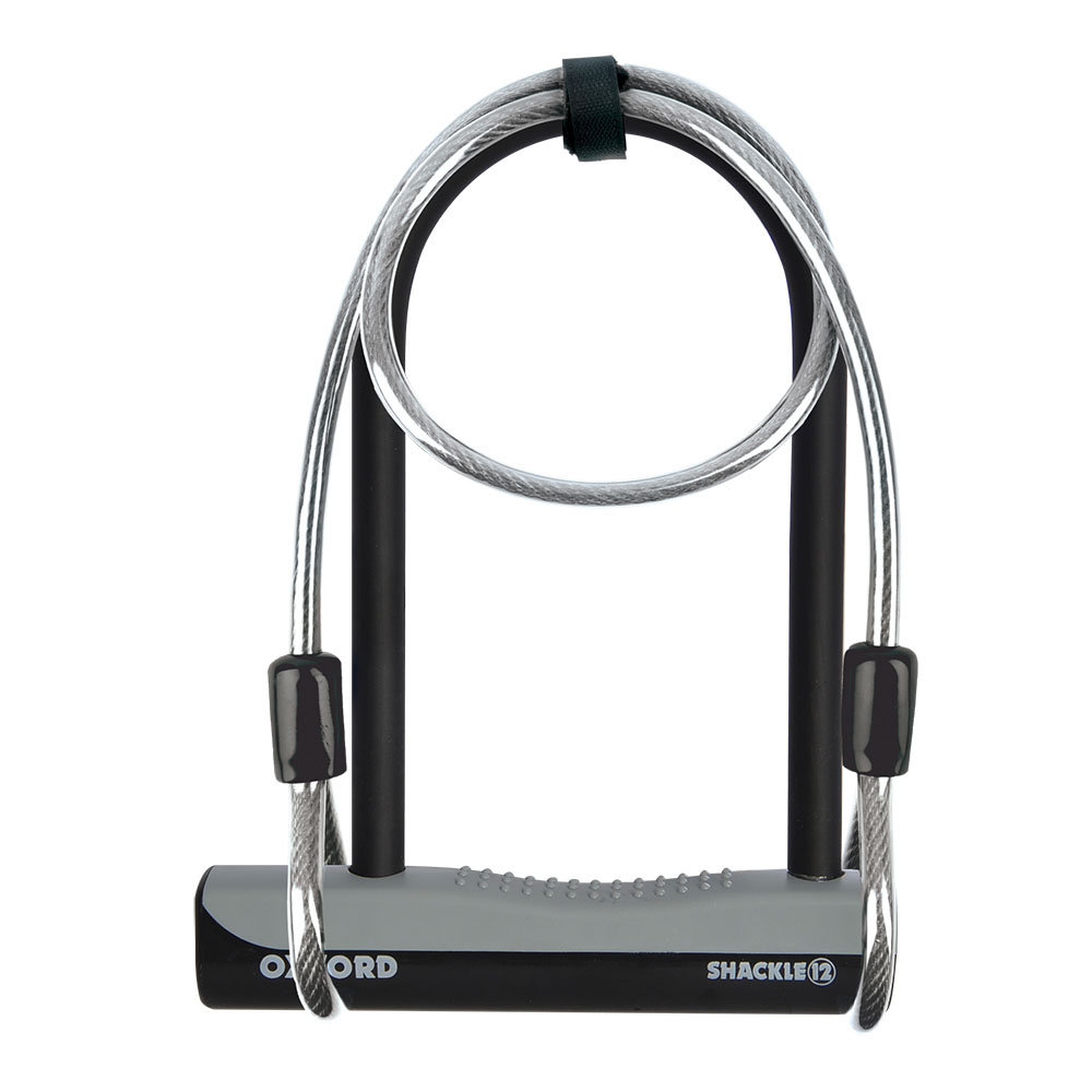 Oxford Shackle 12 Duo Lock | 12mm x 1.2m U-Lock | Espokes
