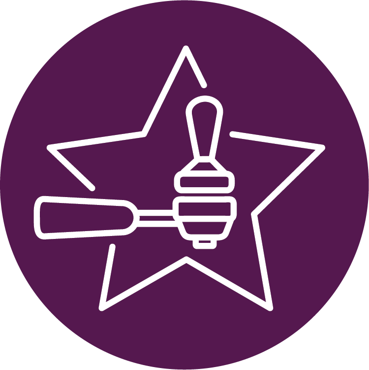 Espresso Services Minnesota - Creative Sunset Pattern - Desktop