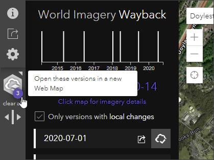 You did not authorize the adobe facebook app.. Use World Imagery Wayback