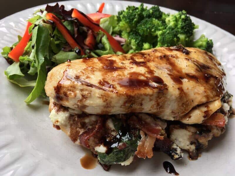 Grilled chicken is easy, quick and healthy food. Stuffed Chicken Breast Easy Keto Essential Keto