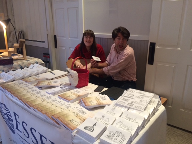 The Magic of Christmas in Essex 2015: One of the vendors in the CFES Conference Center