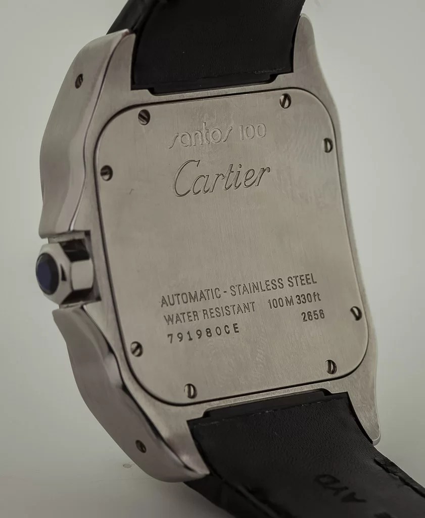 Cartier Santos 100 XL, Ref: 2656, Mens, Stainless Steel, Automatic