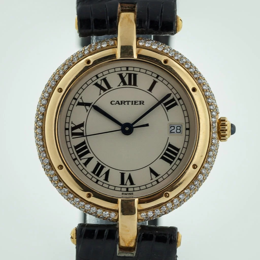Cartier Vendome , Ref 883964, Ladies, 18K Yellow Gold, Round