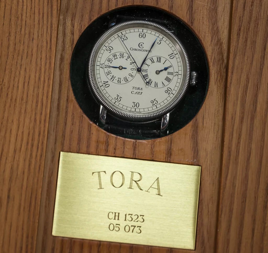 Chronoswiss Tora Dual Time, Ref CH 1323, Mens, Stainless Steel