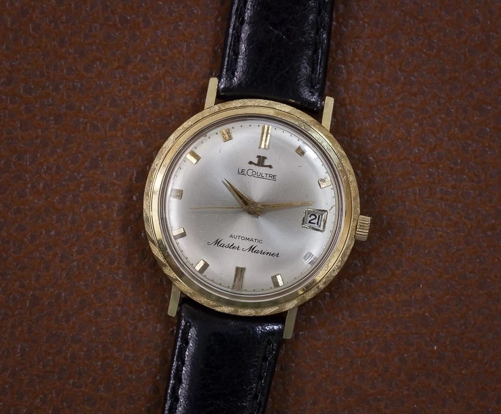 Jaeger LeCoultre Master Mariner, Vintage, 14K Yellow Solid Gold