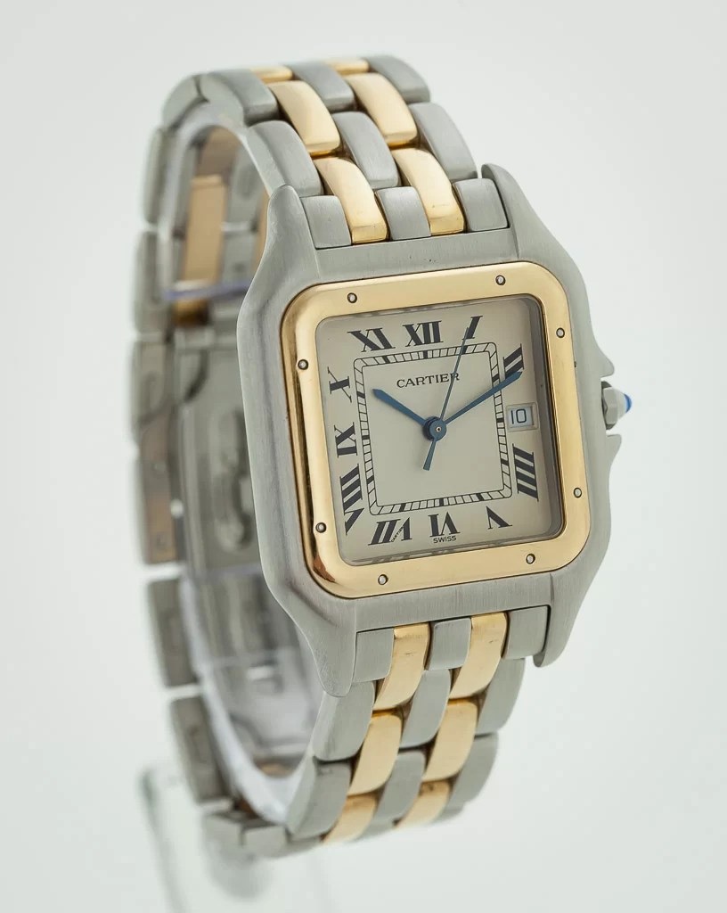 Cartier Panthere Jumbo, Ref 187957, Two Rows 18K Yellow Gold