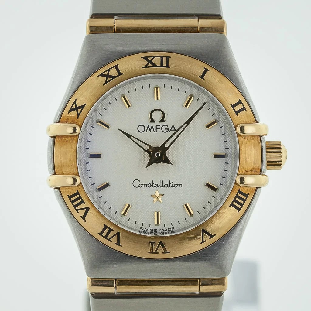 Omega Constellation, Ref 795.1203, Ladies, Steel and 18K Gold