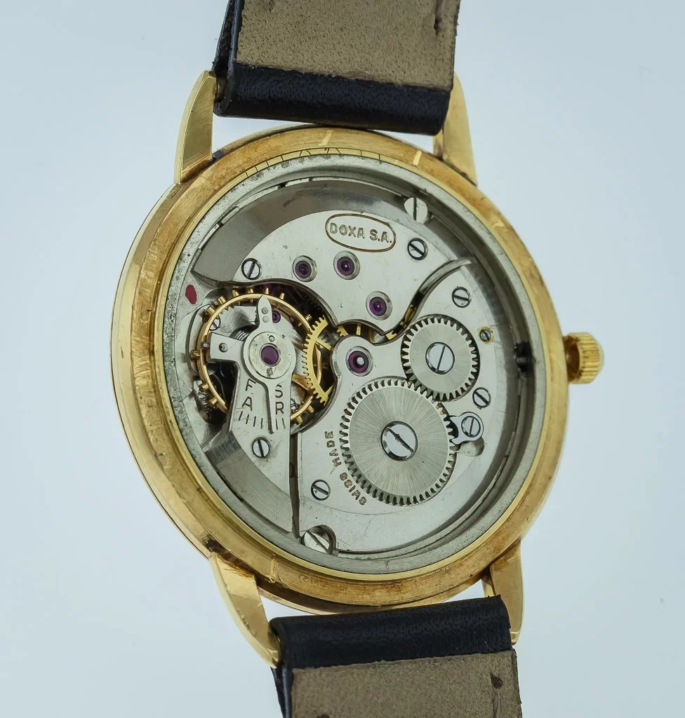 Doxa Anti-Magnetique Vintage, 18K Yellow Gold, Manual Movement