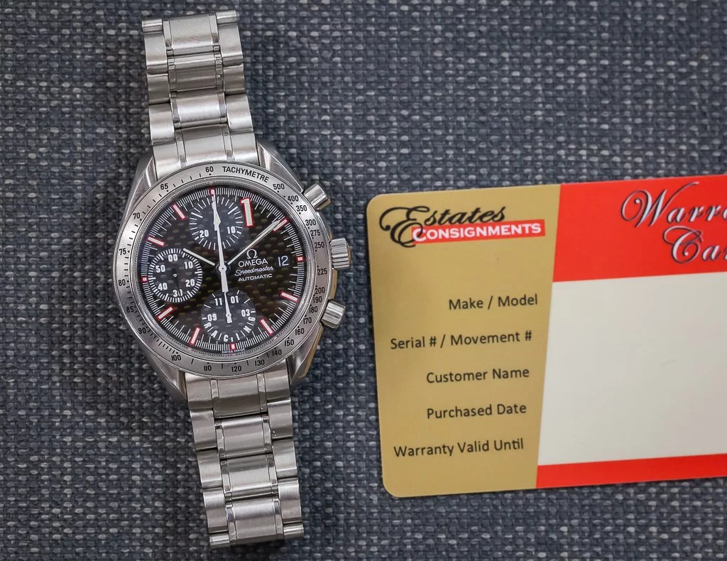 Omega Speedmaster Michael Schumacher 2001, Ref: 9519.50.00