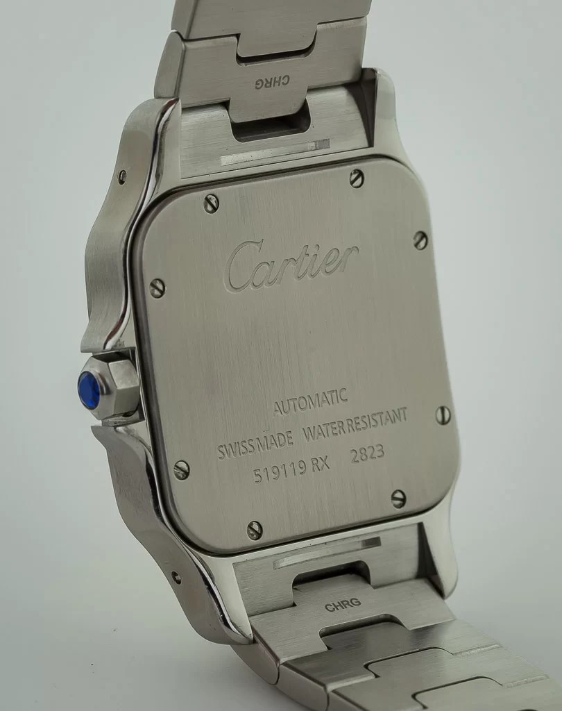 Cartier Santos Galbée XL, Ref W20099C4, 2823, Men's, Stainless