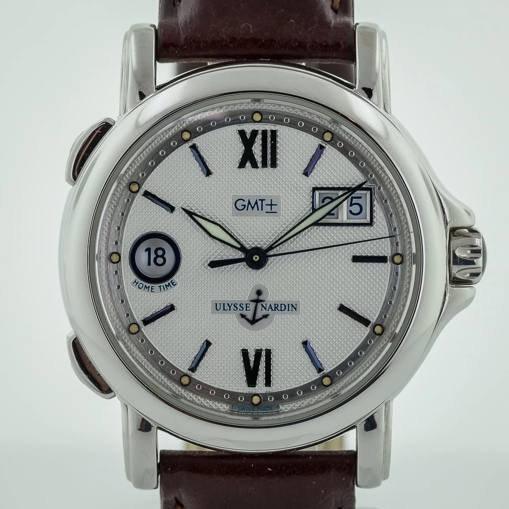 Ulysse Nardin San Marco GMT Big Date, Ref 223-88, Stainless Steel