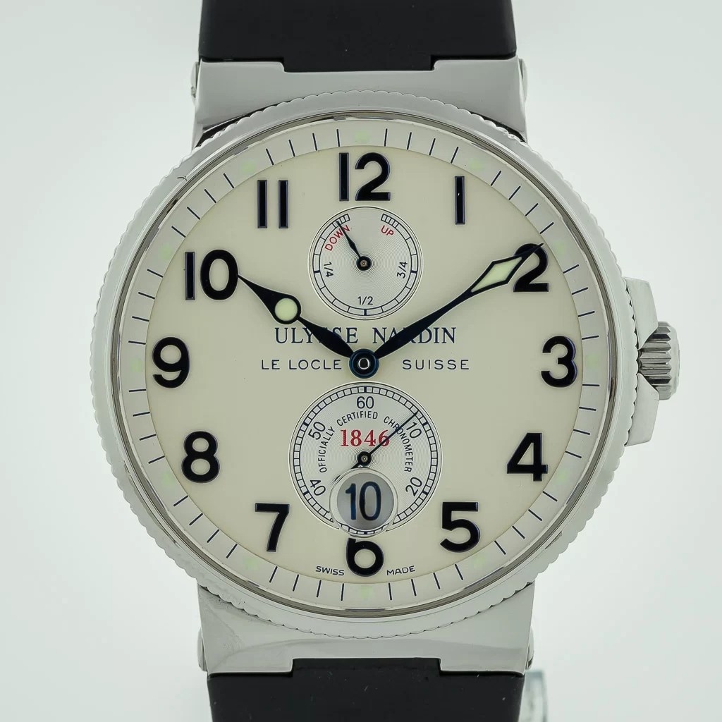 Ulysse Nardin Maxi Marine Chronometer, Ref 263-66-3, Men's, Steel