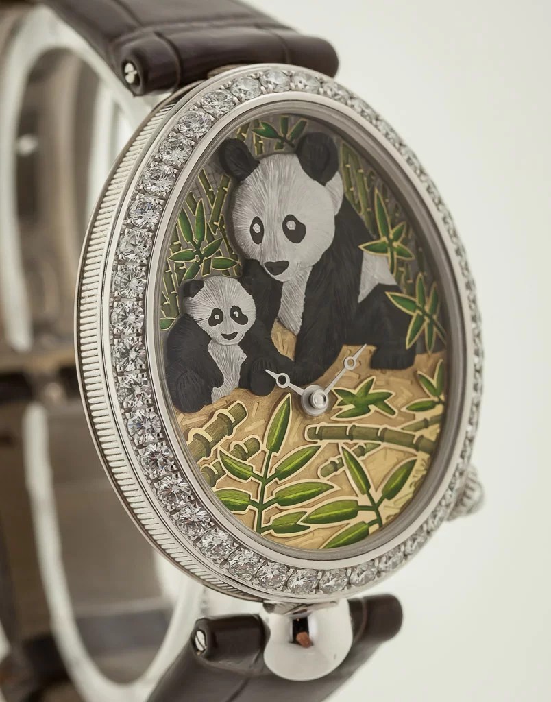Breguet Reine de Naples Panda, Ref 8958, Ladies, 18K White Gold