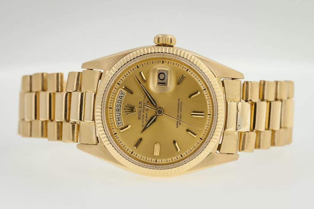 Rolex Day-Date President, Ref 6611B, Men's, 18K Yellow Gold