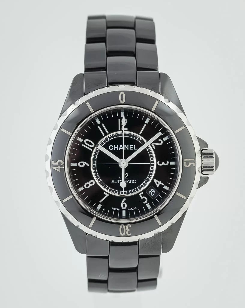 Chanel J12 Automatic, Ref no H0685, Men's, Midsize, Black Ceramic