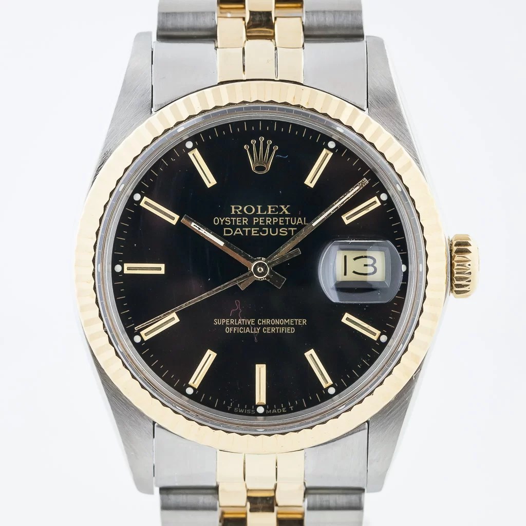Rolex Datejust 36, Ref 16013, Men's, Stainless Steel and 18K Gold