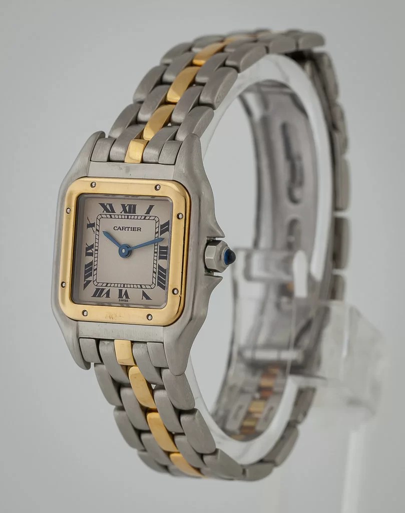 Cartier Panthere Ladies, Ref 166921, One Row 18K Yellow Gold and
