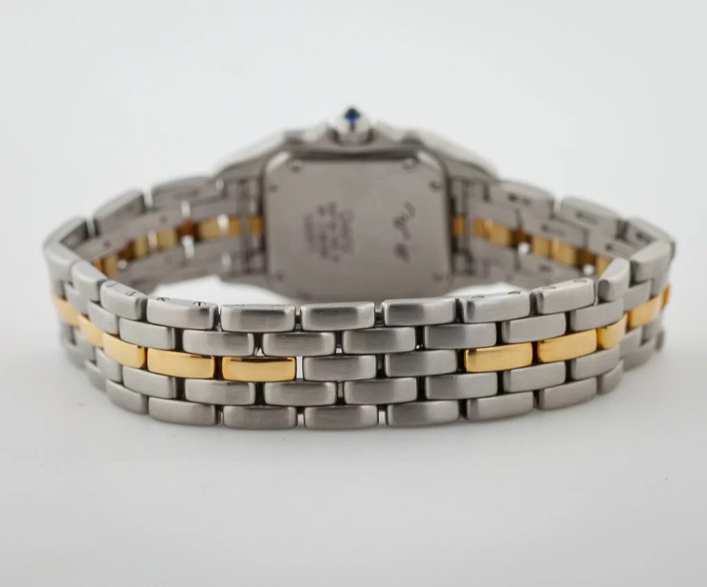 Cartier Panthere Ladies, Ref 166921, One Row 18K Yellow Gold and