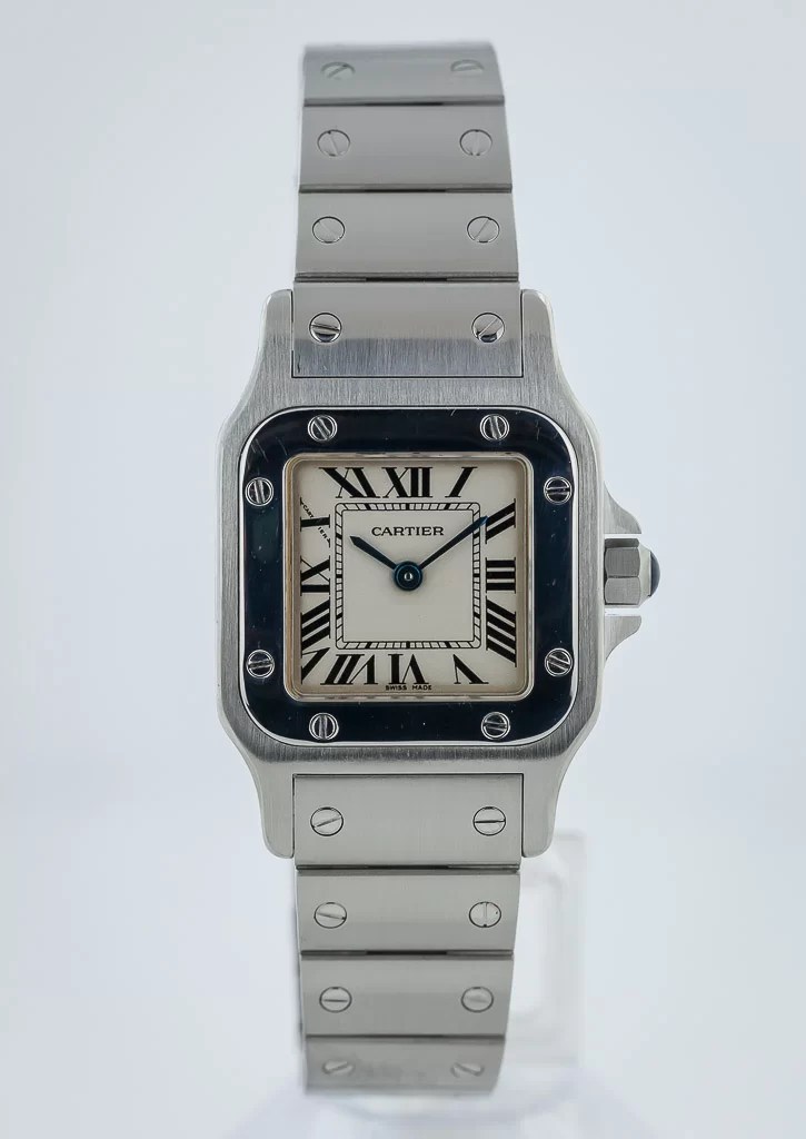 Cartier Santos Galbee, Ref W20056D6 (1565), Ladies, Stainless