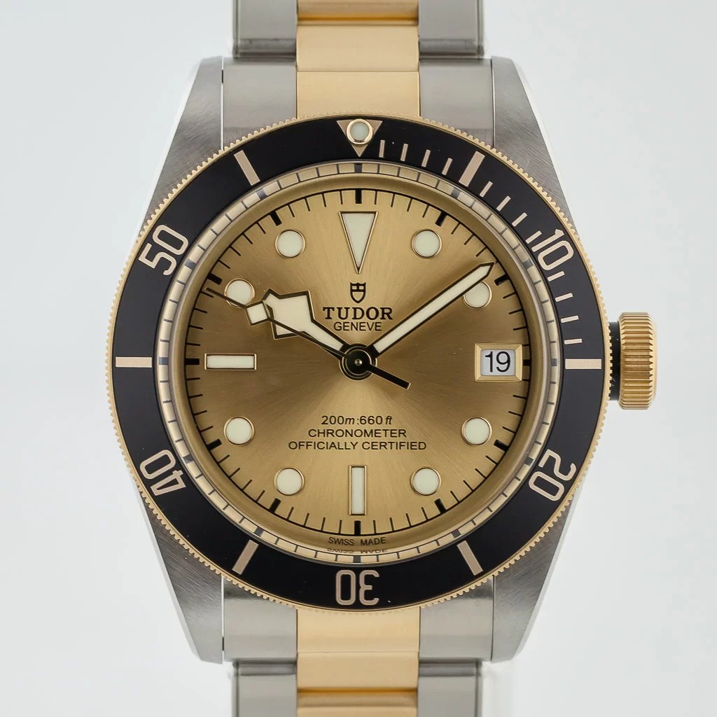 Tudor Black Bay, Ref 79733N, Men's, Stainless Steel and 18K Gold