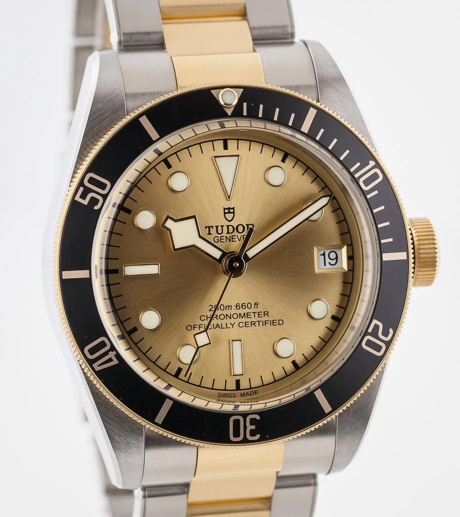 Tudor Black Bay, Ref 79733N, Men's, Stainless Steel and 18K Gold
