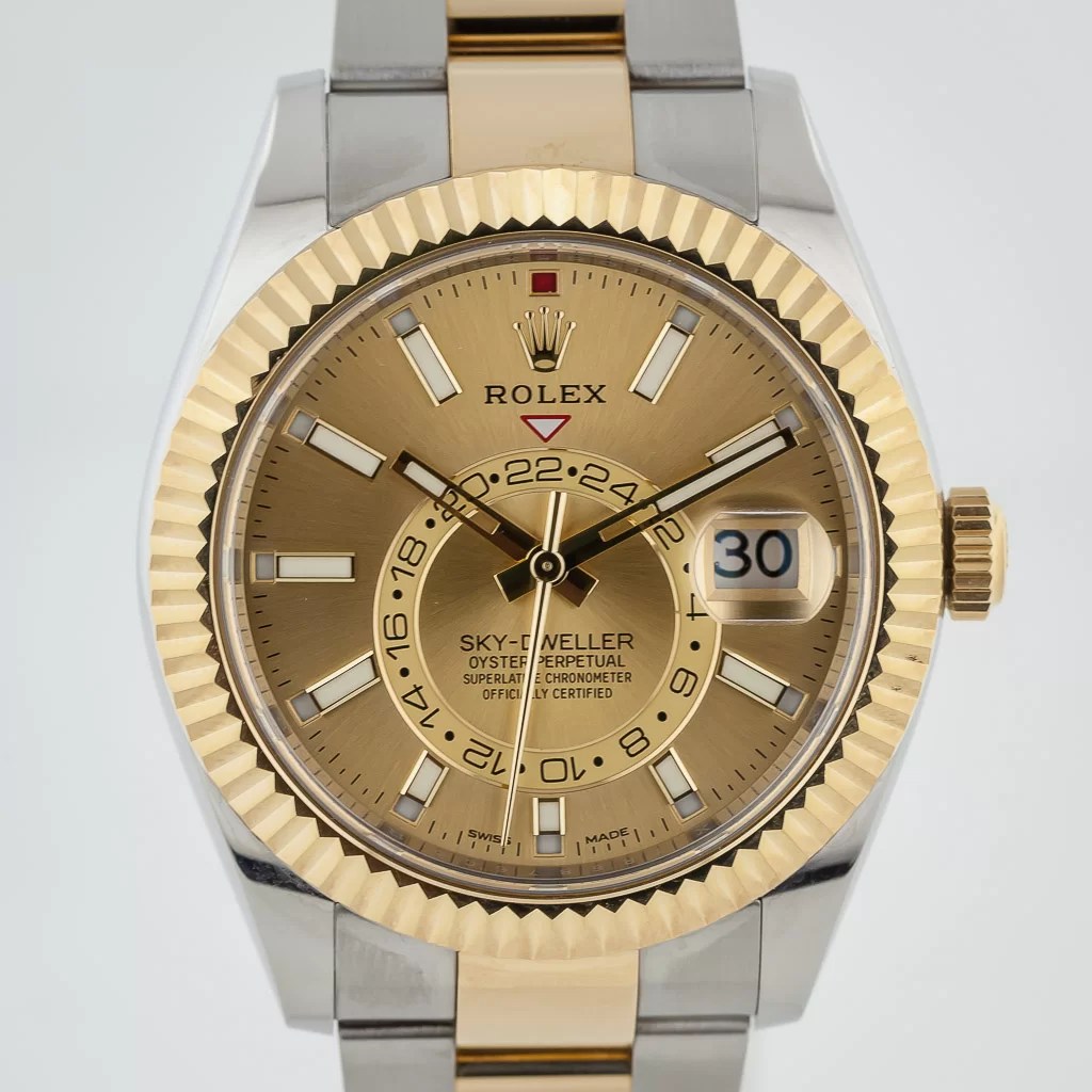 Rolex Sky-Dweller 42, Ref 326933, Men's, Stainless Steel and 18K