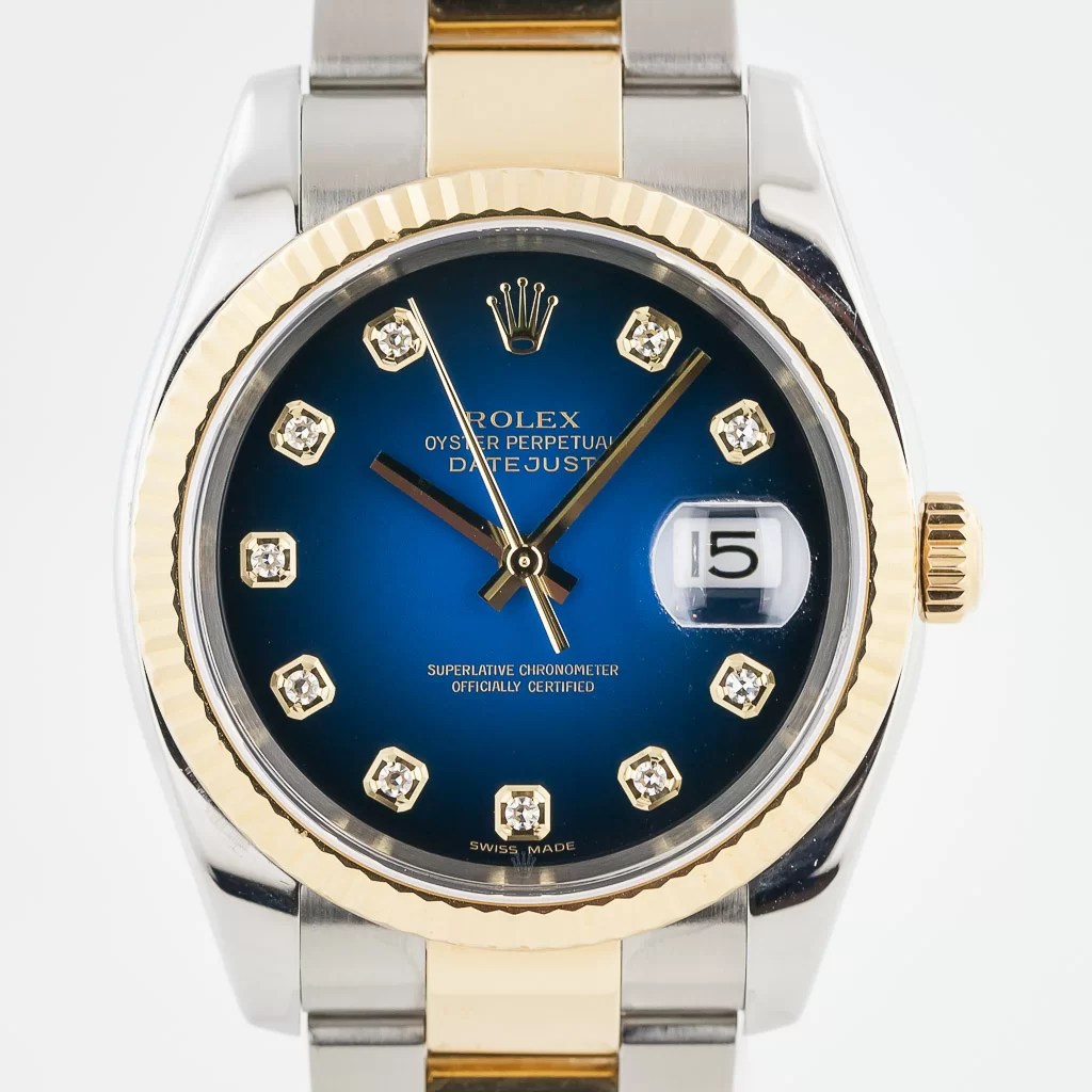 Rolex Datejust 36, Ref 116233, Men's, Stainless Steel and Gold