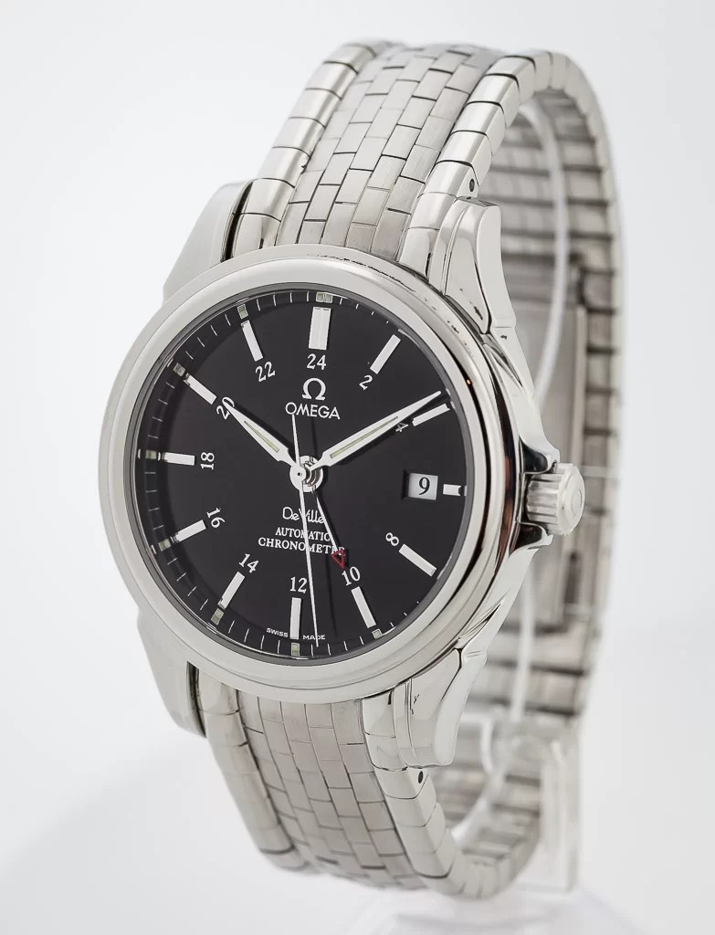 Omega De Ville Co-Axial GMT, Ref 4533.50.00, Men's, St Steel