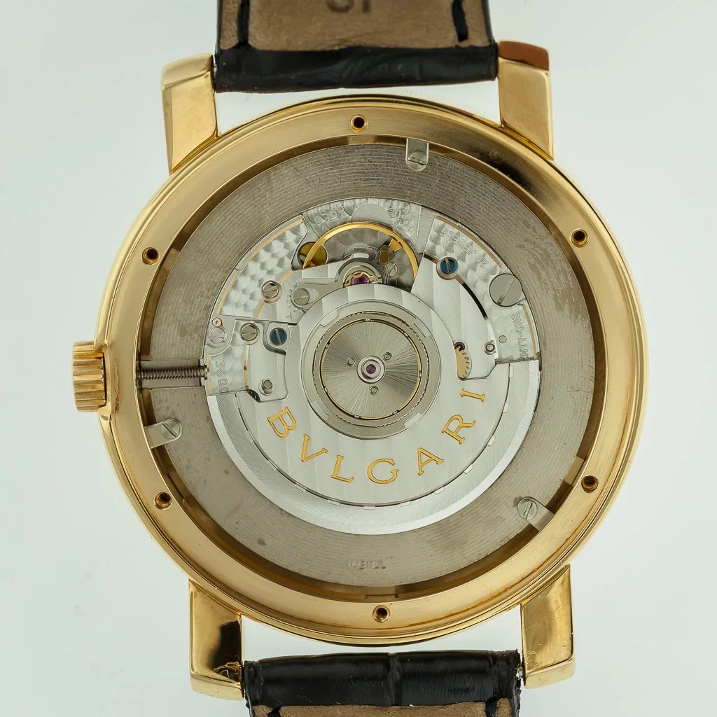 Bvlgari Diagono XL, Ref BB42GL, Men's, 18K Yellow Gold, Automatic