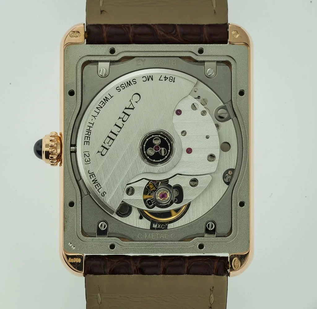 Cartier Tank Solo XL, Ref W5200026, Men's, 18K Rose Gold and Steel