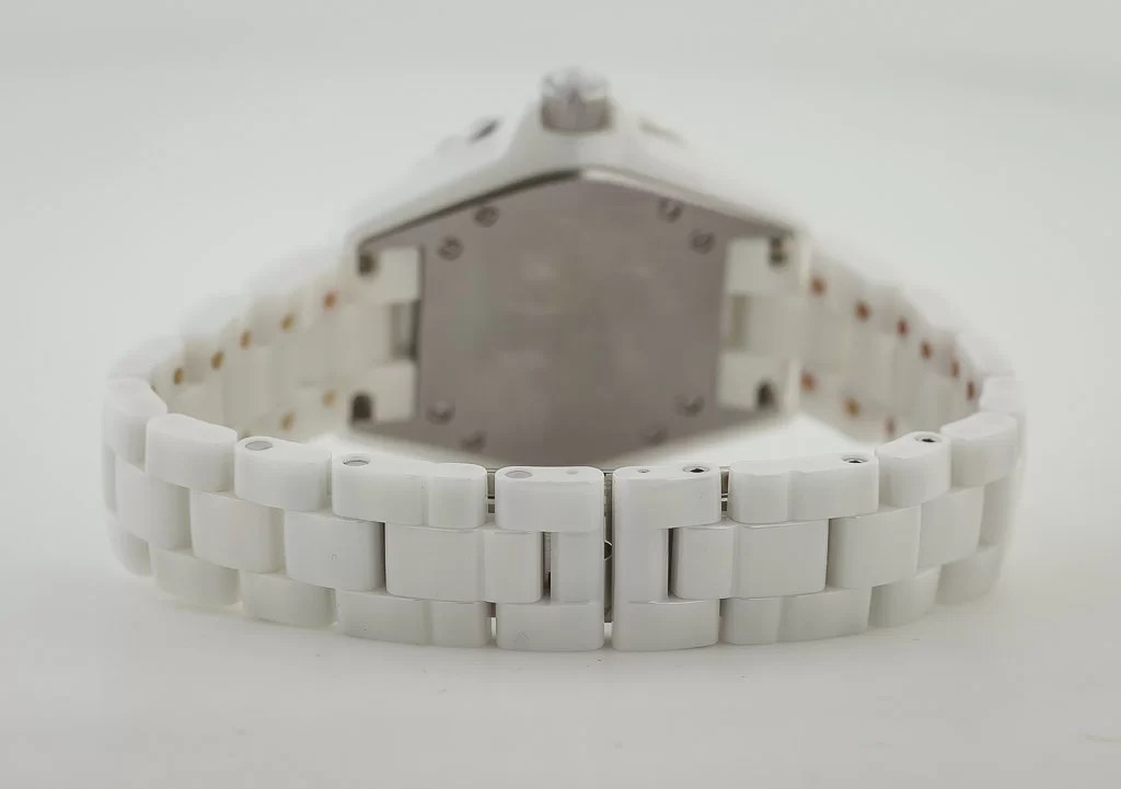 Chanel J12, Ref H0967, Ladies, White Ceramic, Quartz, Diamond