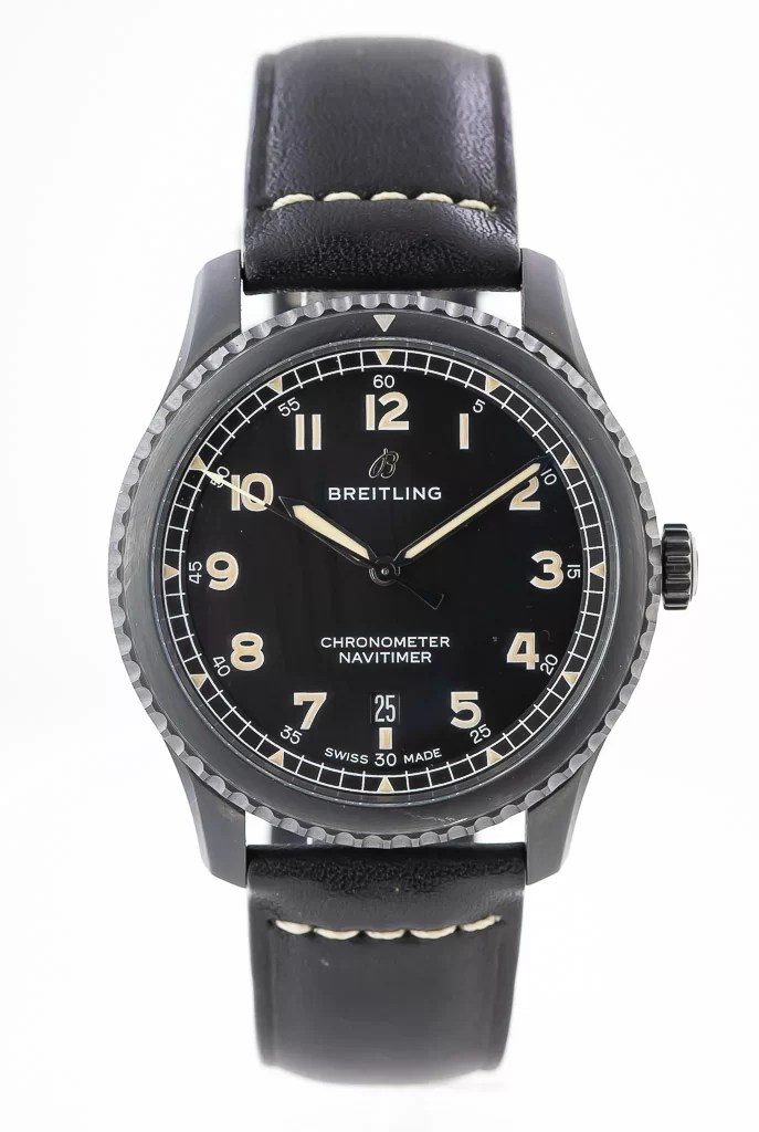 Breitling Navitimer 8, Ref M17314, Men's, Black Steel, Black Dial