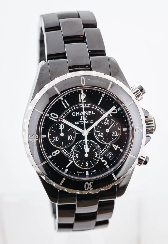 Chanel J12 Chronograph Automatic, Ref H0940, Unisex, Black Ceramic