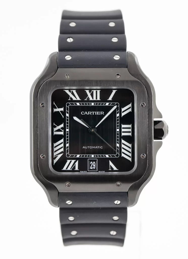 Cartier Santos de Cartier Large, Ref WSSA0039, Men's, Black ADLC