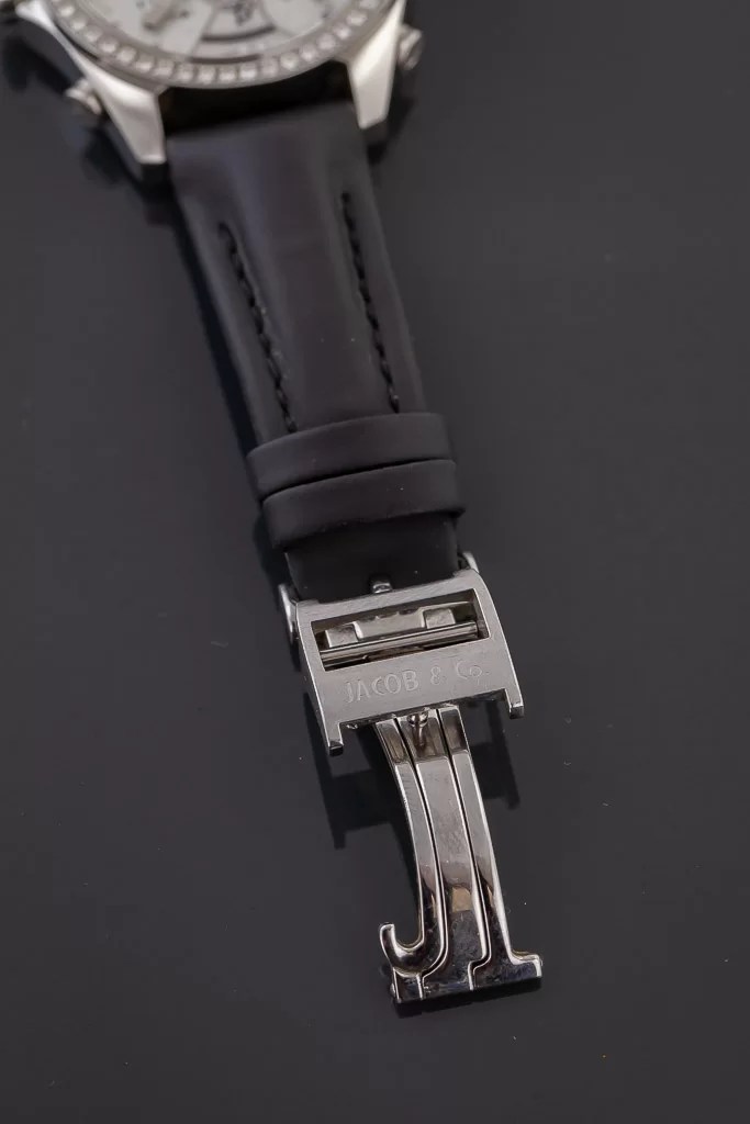 Jacob & Co Five Time Zone, Unisex, Stainless Steel, Silver Dial