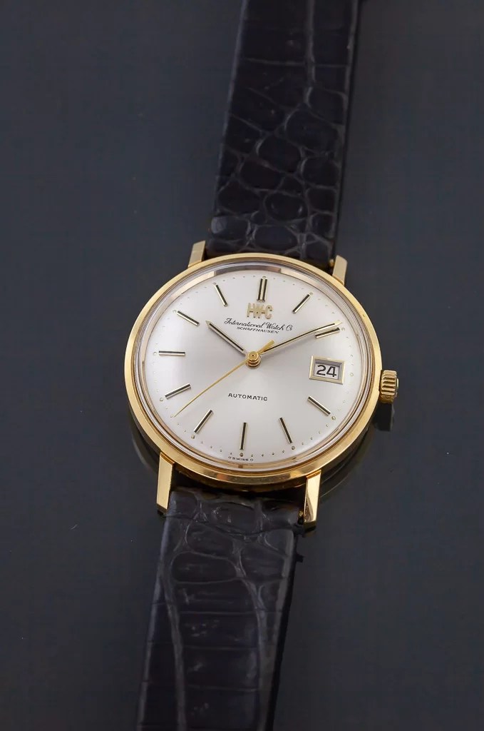 IWC Automatic 35mm, Ref 1818, Mens, 18K Yellow Gold, Date, Cal