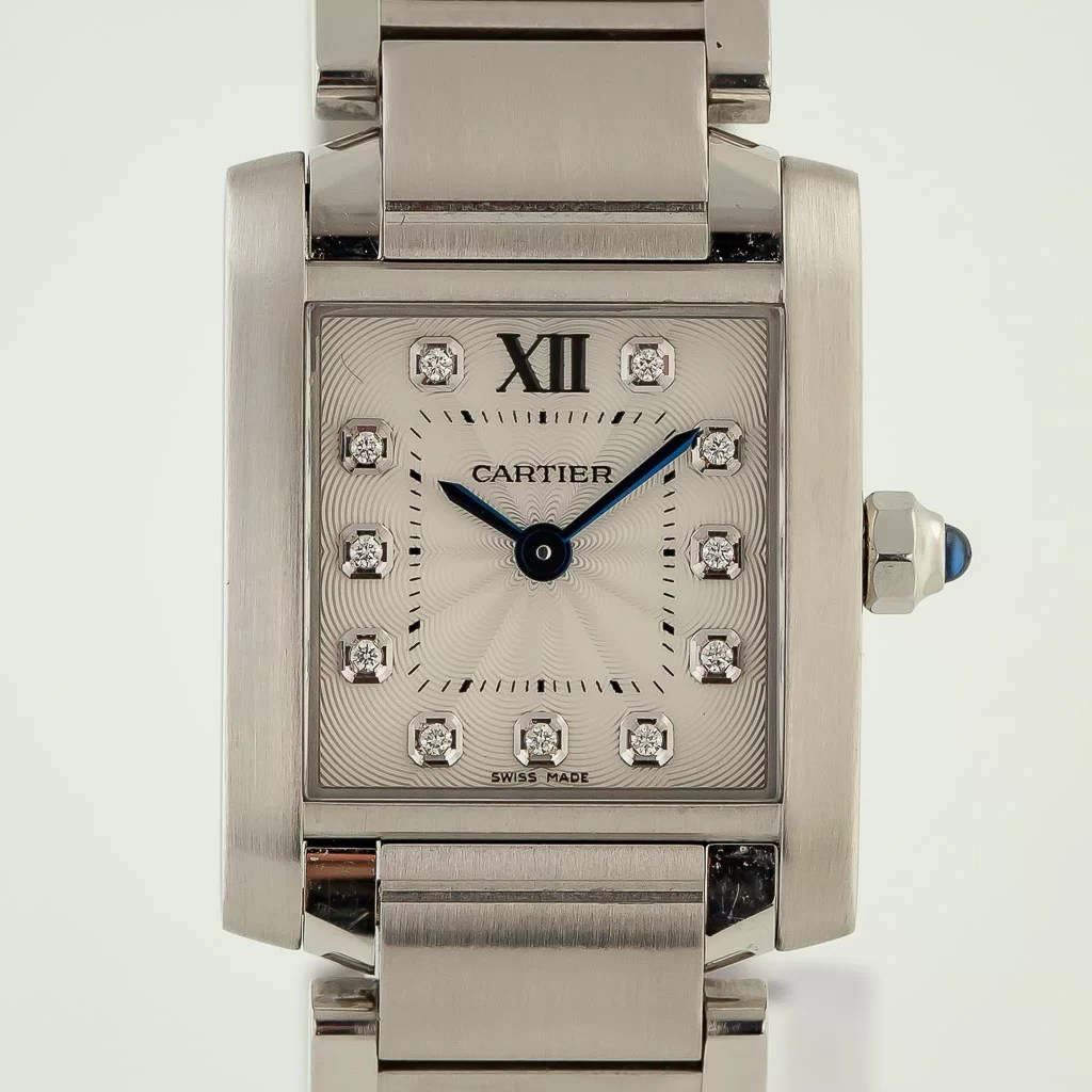 Cartier Tank Française, Ref WE110006 - 3217, Ladies, Stainless