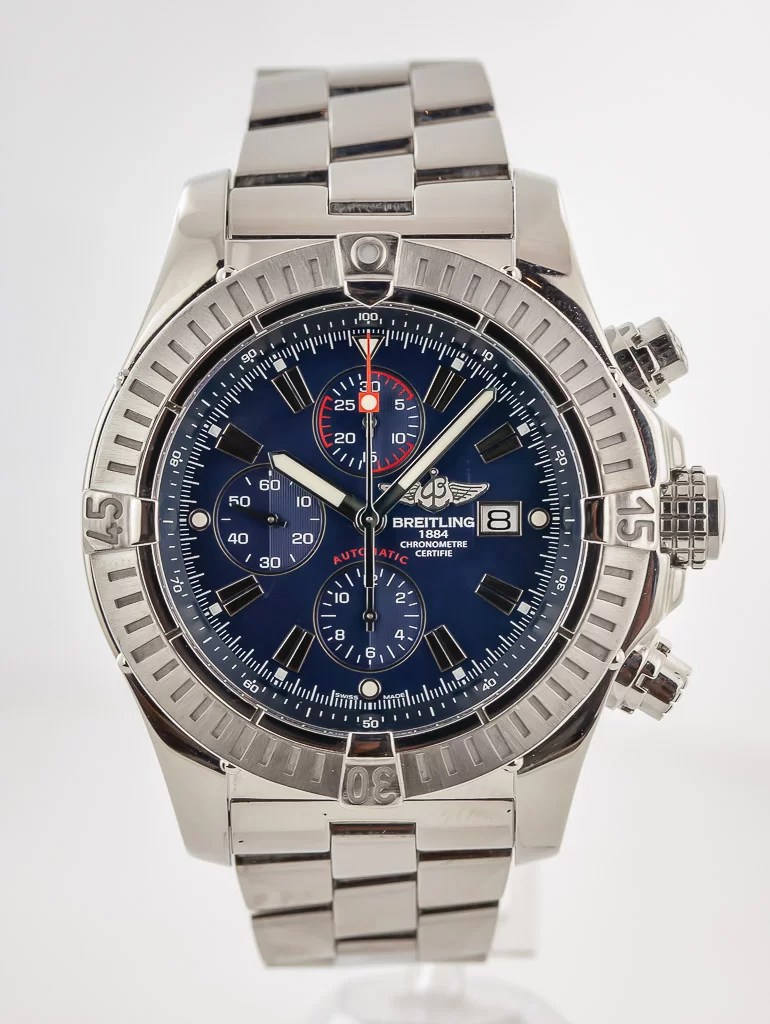 Breitling Super Avenger 48, Ref A13370, Men's, Stainless Steel