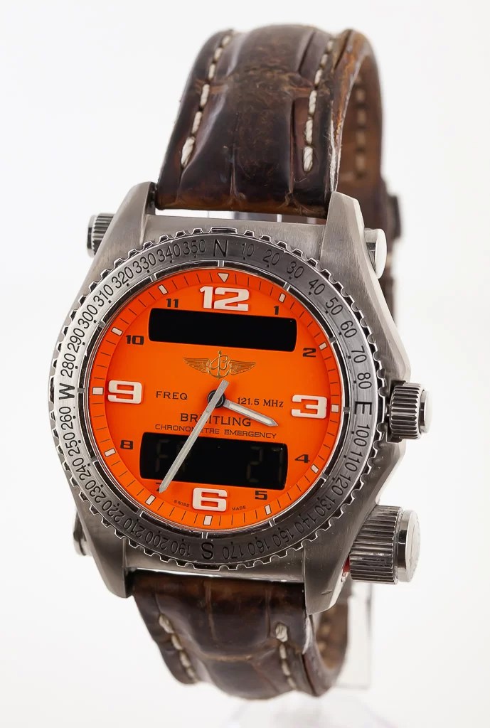 Breitling Emergency Superquartz, Ref E76321, Men's, Titanium