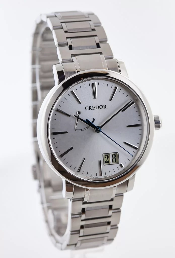 Seiko Credor Spring Drive Big Date, Ref GCLP995, Men's, Stainless