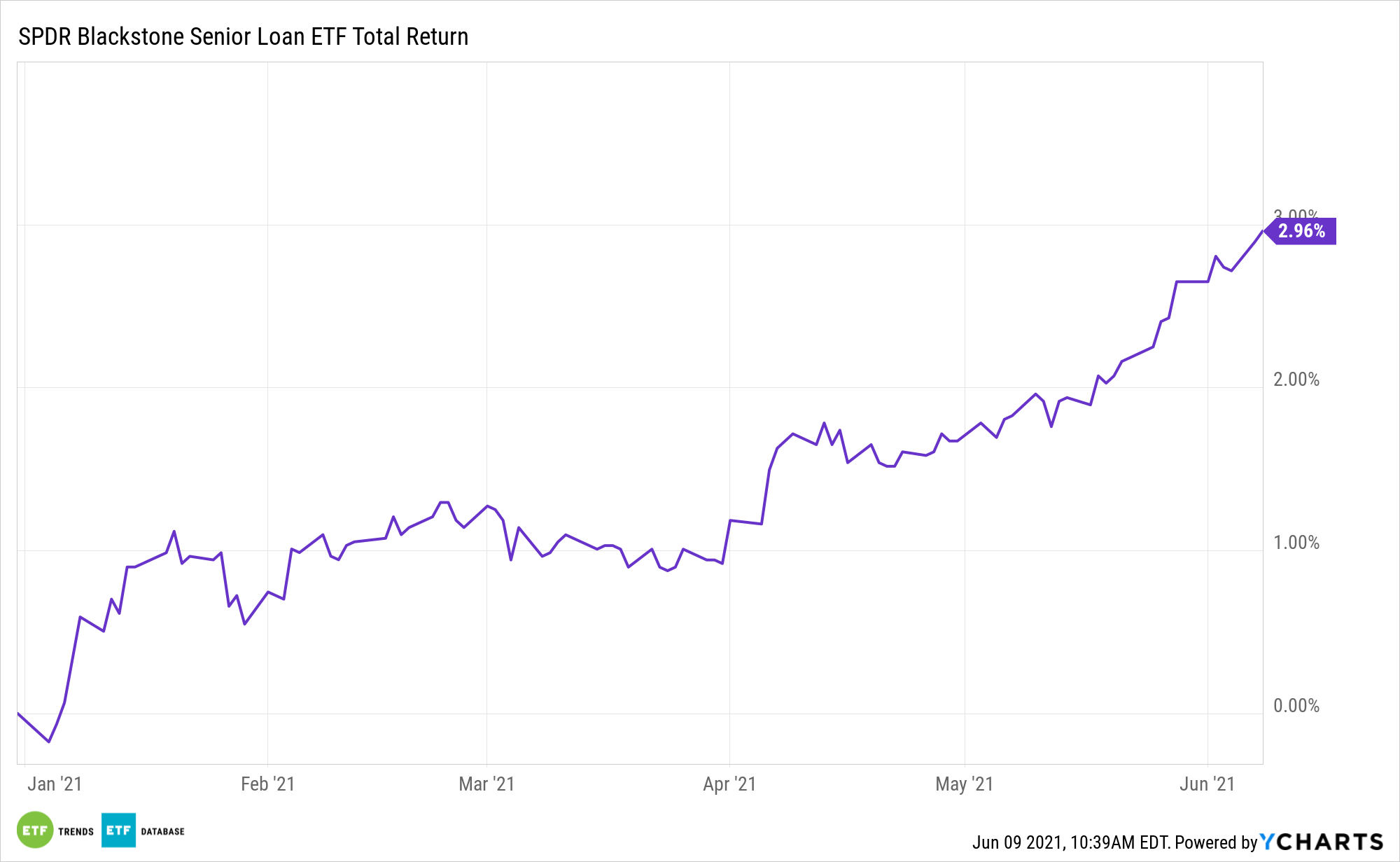SRLN YTD Performance