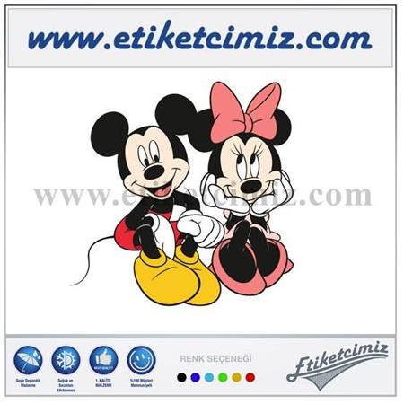 minnie mickey mouse sticker etiketcimizcom