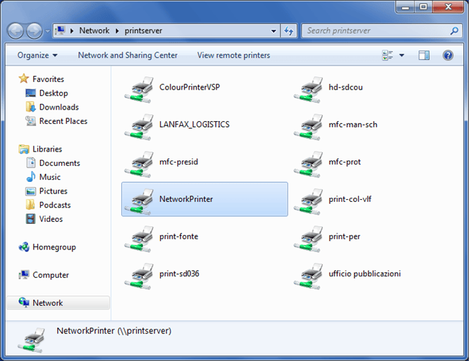 Mapping Network Printer In MS Windows 10 European University Institute 