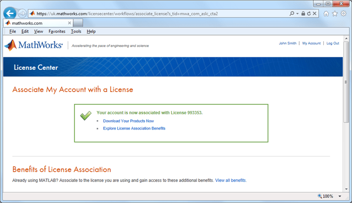 Click link in email from mathworks to . Matlab Download Installation And Activation European University Institute