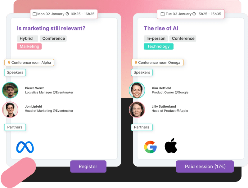 Event Maker Setting Contexts - Stunning Full HD Colorful Patterns | Free Download